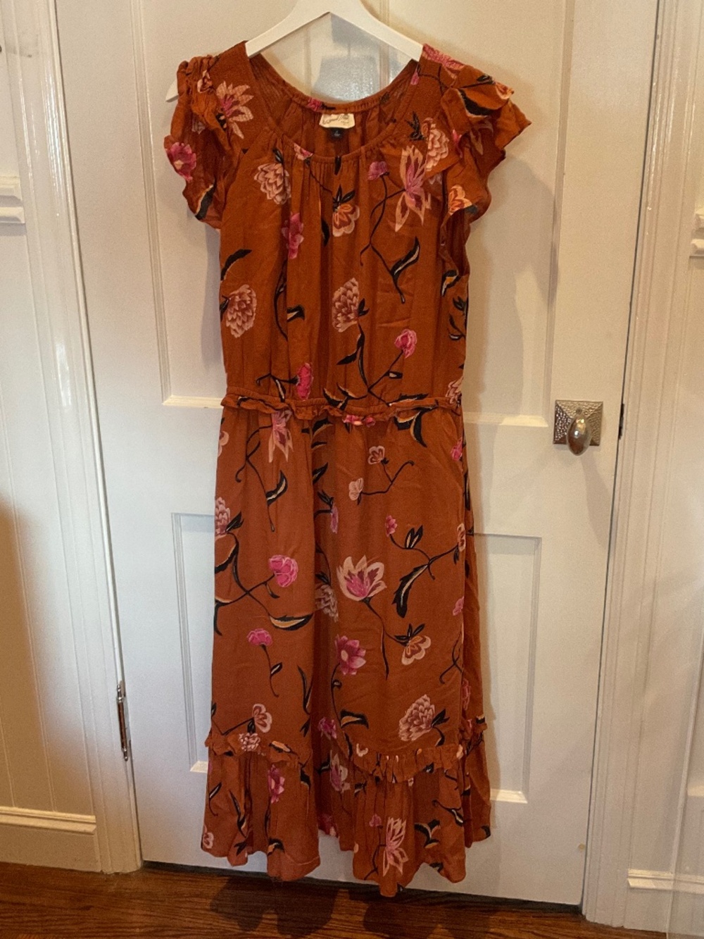 Lovely Fall floral dress by Universal Thread, XL